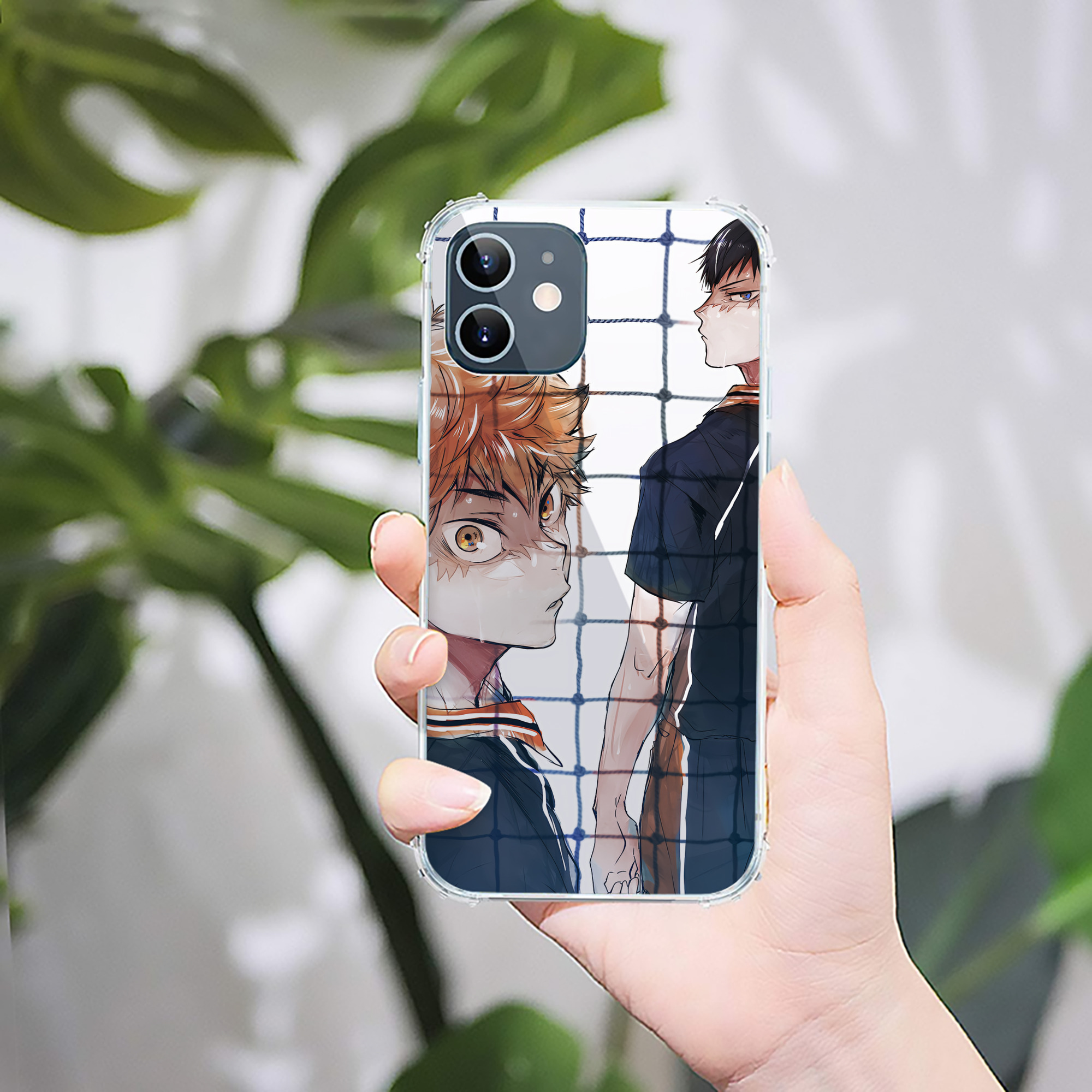 （画像用） ハイキュー!! Haikyu!! 【iPhone 12シリーズ対応】透明スマホケース（クリアソフトケース）